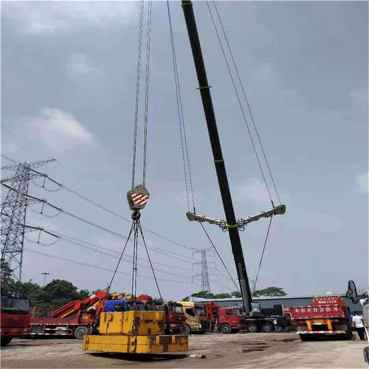 龙河镇风电设备吊装
